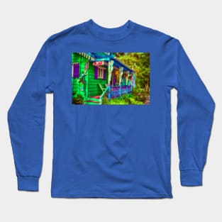 Victorian Gingerbread Cottage 15 Long Sleeve T-Shirt